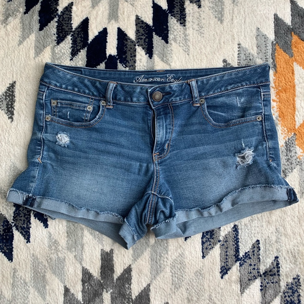 American Eagle short jean shorts
